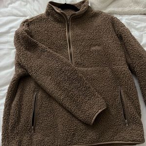 Skims Sherpa quarter zip